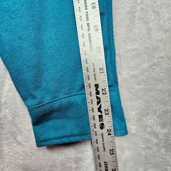 Field & Stream shirt Mens L Button Pockets brushed Cotton Dad office work warm - Picture 6 of 8